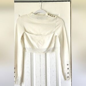 Cropped Knitted Top